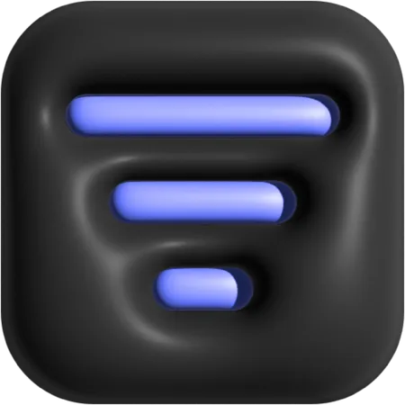 Filter  3D Icon