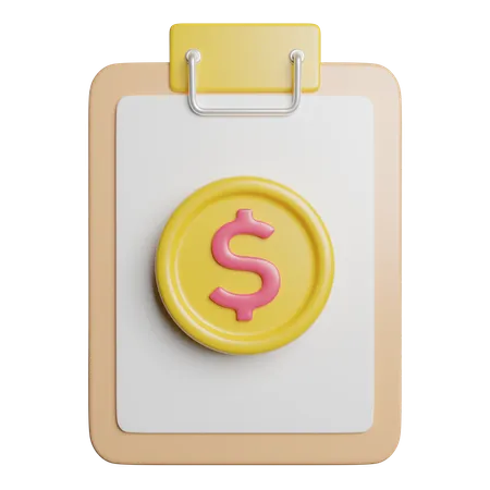 Finança  3D Icon