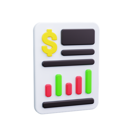 Finança  3D Icon