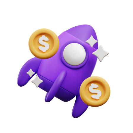 Finance Startup  3D Icon