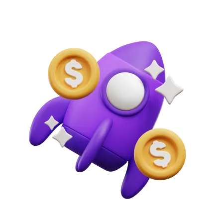 Finance Startup  3D Icon