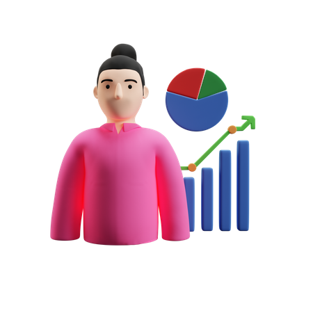 Financial Advisor  3D Illustration