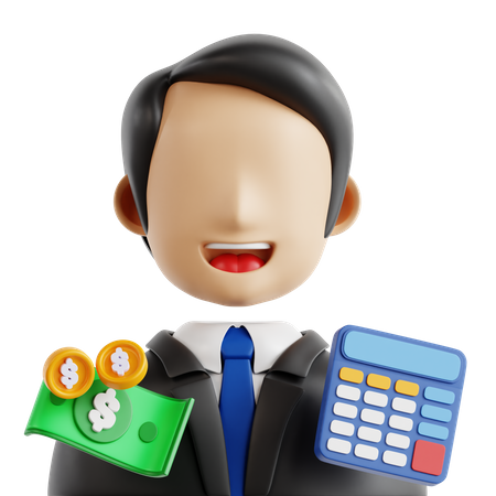 Financial Advisor  3D Icon