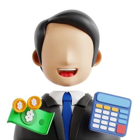 Financial Advisor  3D Icon