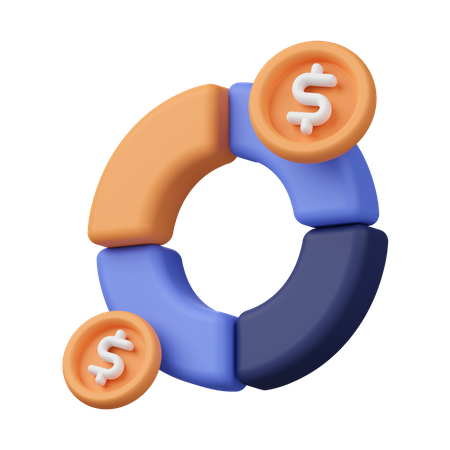 Finance Analysis  3D Icon