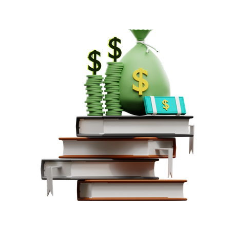 Financial Book  3D Icon