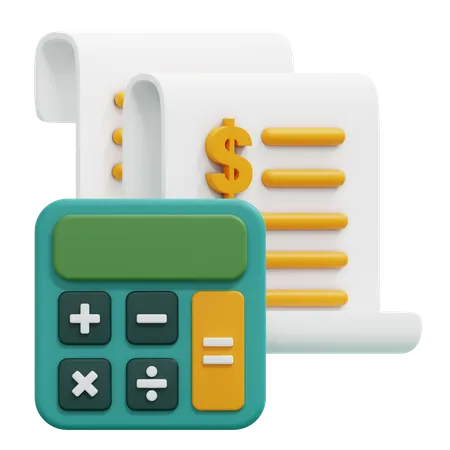 Financial Expenses  3D Icon