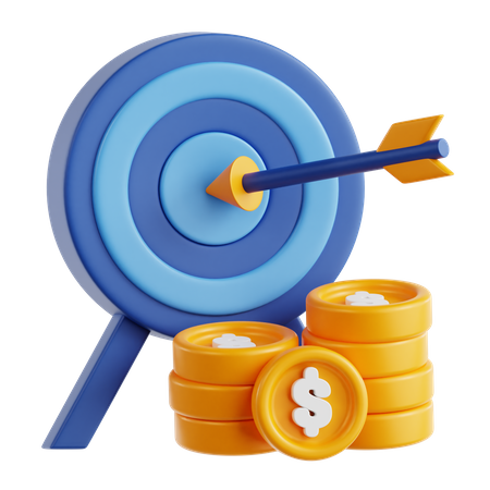 Financial Goal  3D Icon