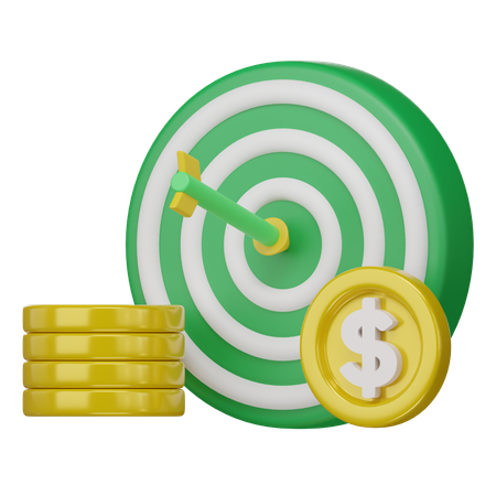 Financial Goals  3D Icon