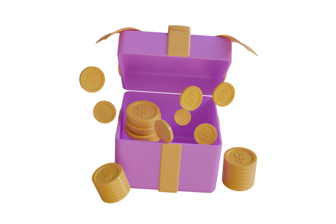 Financial Surprise  3D Icon