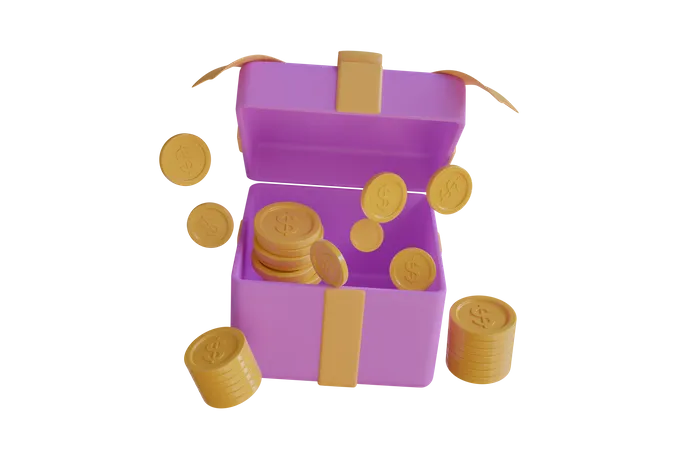 Financial Surprise  3D Icon