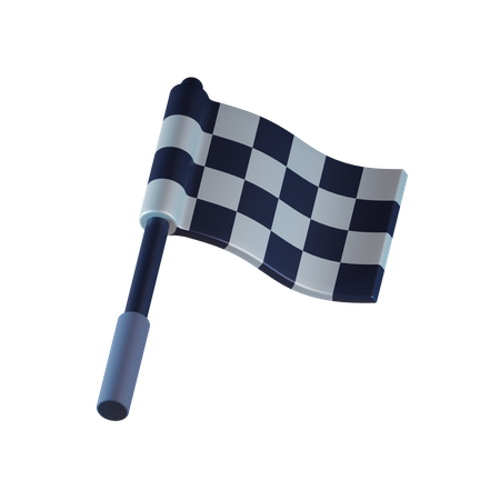 Finish Flag  3D Icon