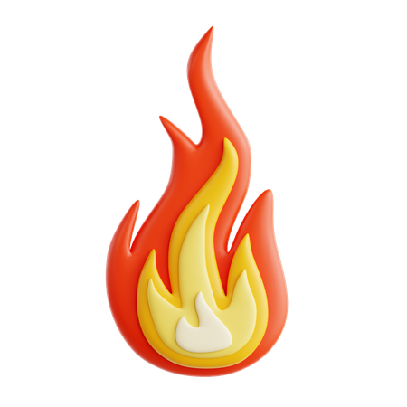 Fire  3D Icon