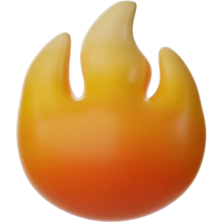 Fire  3D Icon