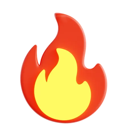 Fire Emoji  3D Icon