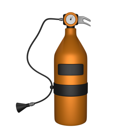 Fire Extinguisher  3D Icon