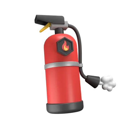 Fire Extinguisher  3D Icon