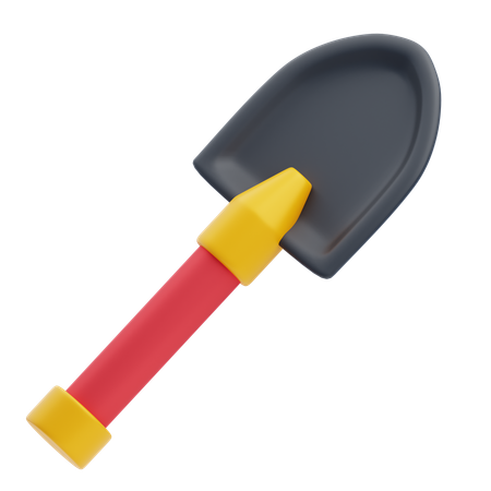 Fireman Shovel  3D Icon