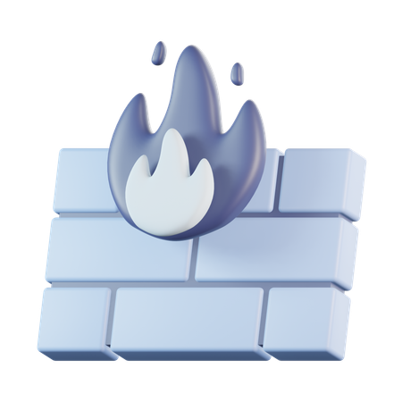 Firewall  3D Icon