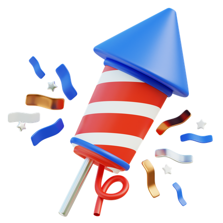 Fireworks  3D Icon