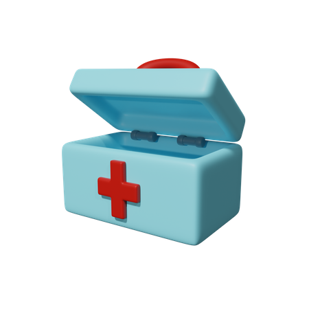 First Aid Box  3D Icon