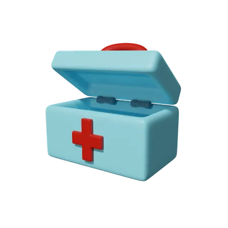 First Aid Box  3D Icon