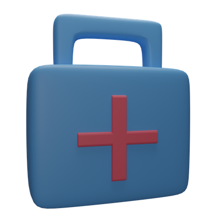 First Aid Kit  3D Icon