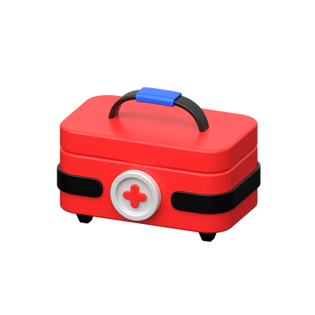 First Aid Kit  3D Icon