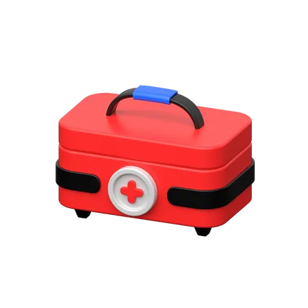 First Aid Kit  3D Icon