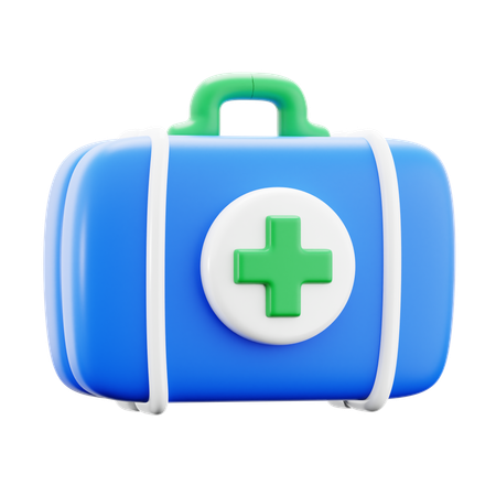 First Aid Kit  3D Icon