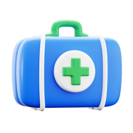 First Aid Kit  3D Icon