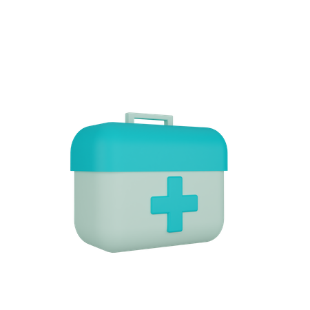 First Aid Kit  3D Icon