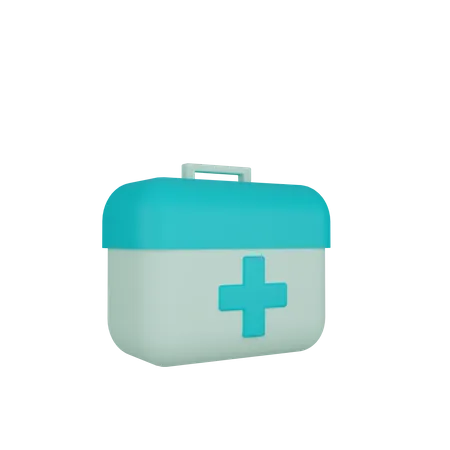 First Aid Kit  3D Icon