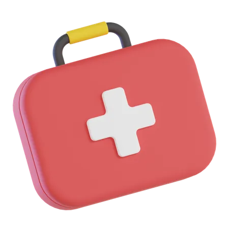 First Aid Kit  3D Icon