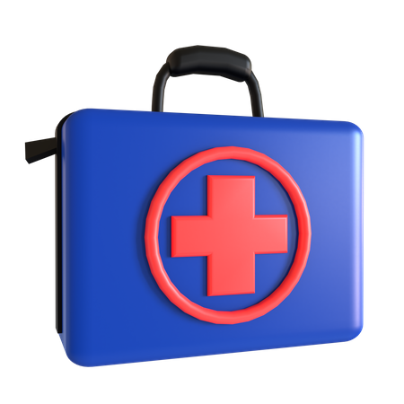 First Aid Kit  3D Icon