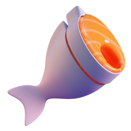 Fish  3D Icon