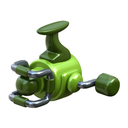 Fishing Reel  3D Icon