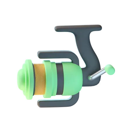 Fishing Reel  3D Icon