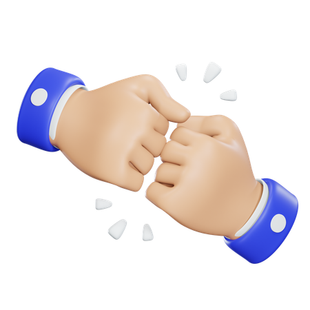 Fist Bump  3D Icon