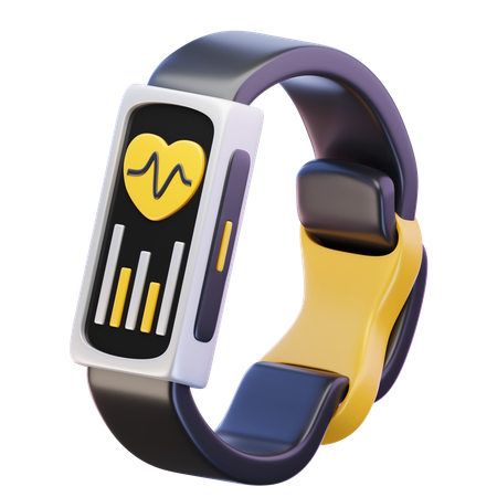 Fitness-Tracker  3D Icon