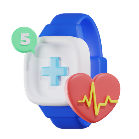 Fitness-Tracker  3D Icon