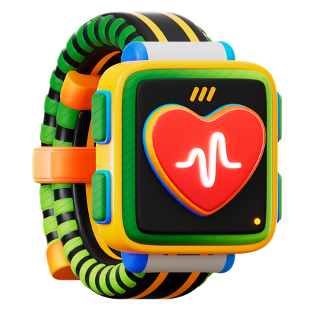 Fitnessuhr  3D Icon