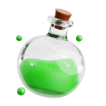 Flacon de potion  3D Icon