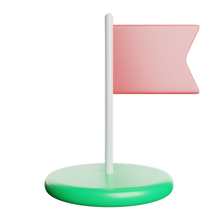 Flag  3D Icon