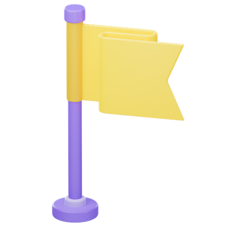 Flag  3D Icon