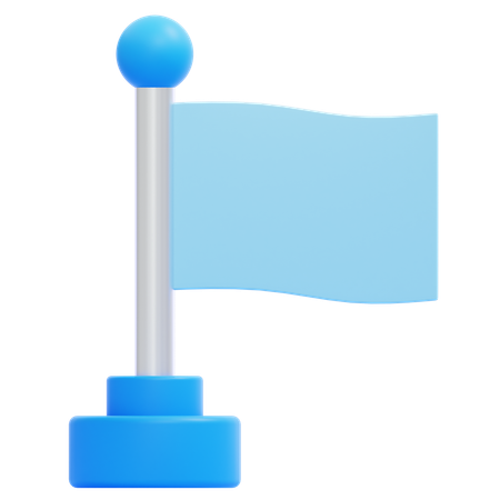 Flag  3D Icon