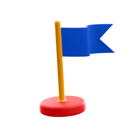 Flag  3D Illustration