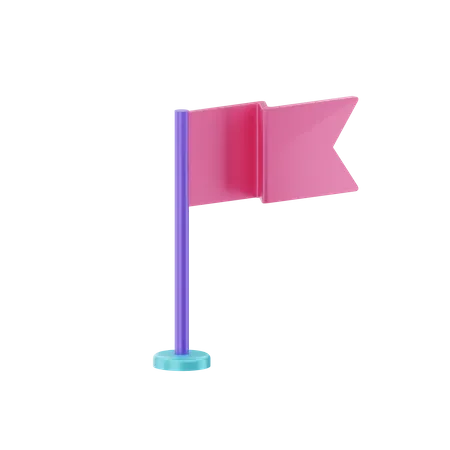 Flag  3D Icon