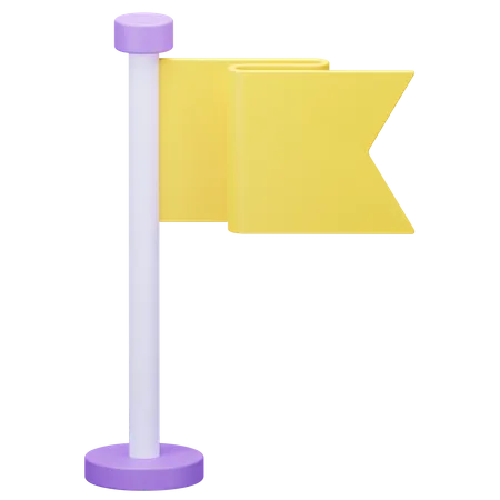 Flag  3D Icon