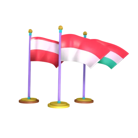 Flags  3D Icon